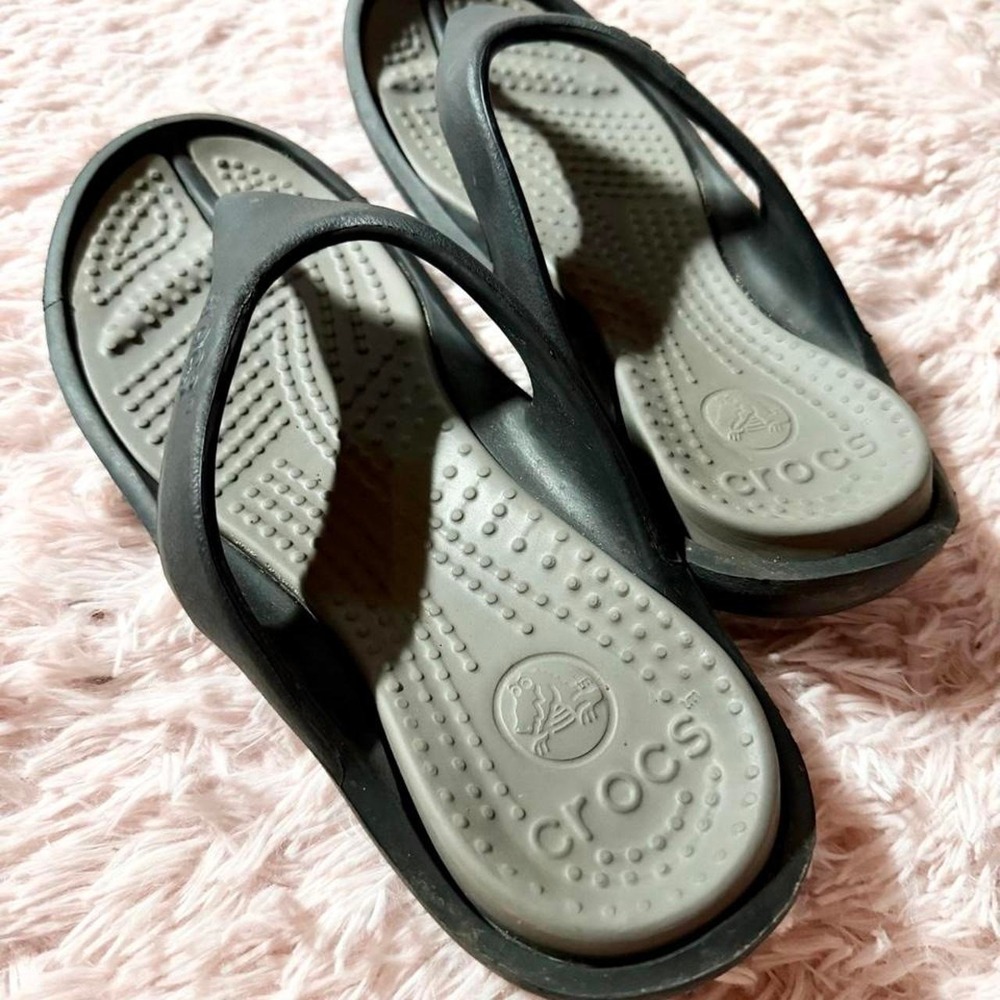 Crocs Athens Classic Gorpcore Camping Outdoors Flip Flops Unisex 12 Swim Beachy - Picture 3 of 5